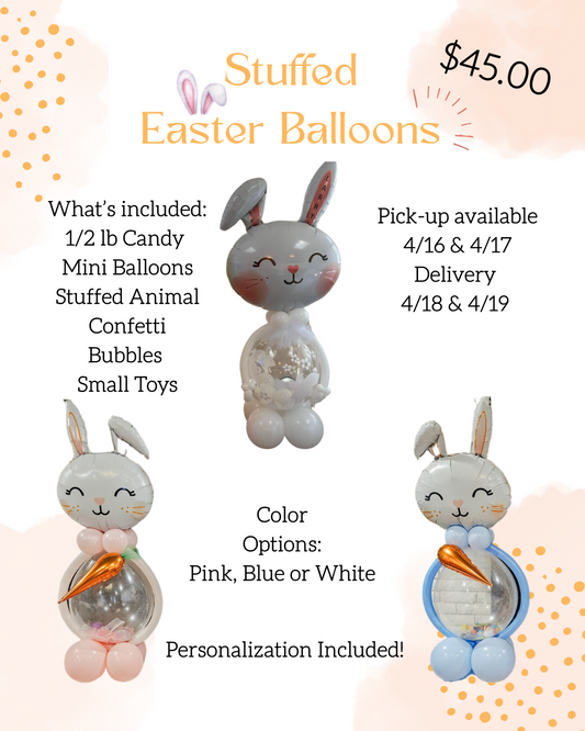 Stuffed Easter Balloons